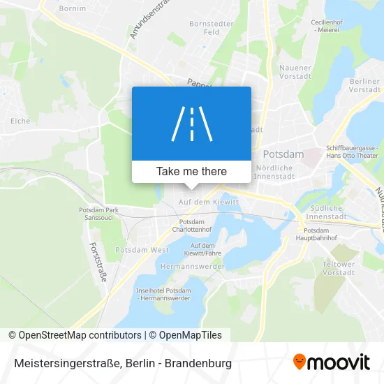 Карта Meistersingerstraße