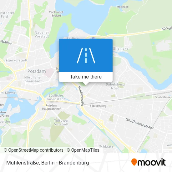Карта Mühlenstraße