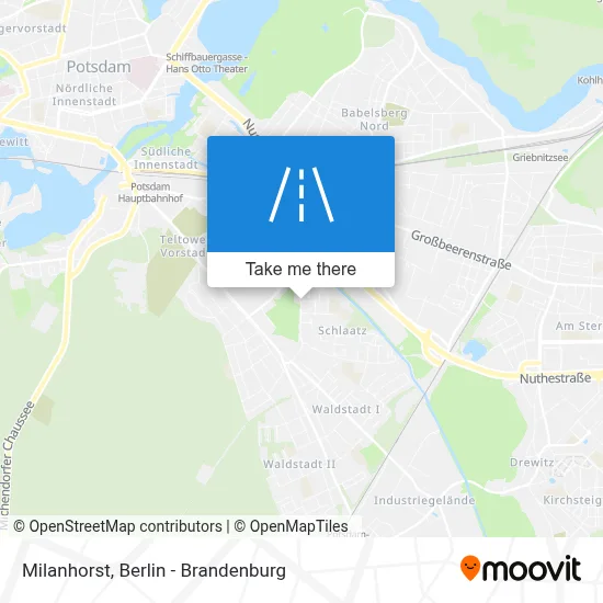 Milanhorst map