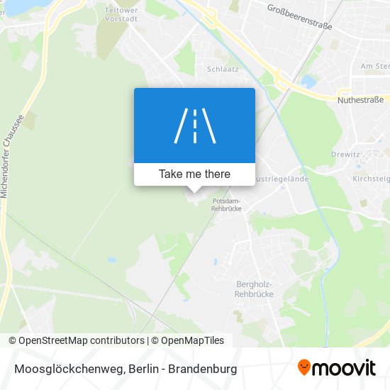 Moosglöckchenweg map