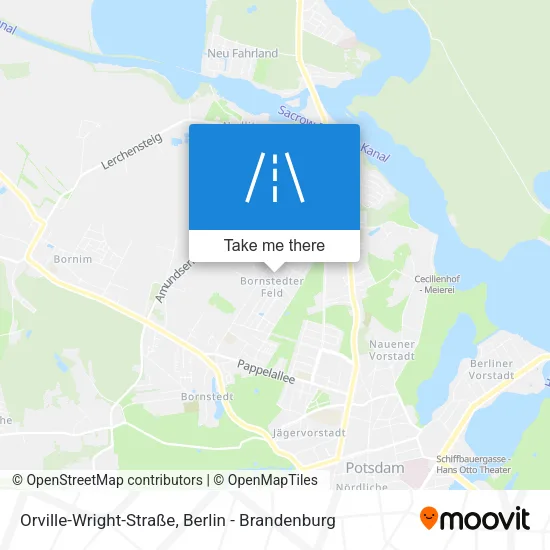 Карта Orville-Wright-Straße