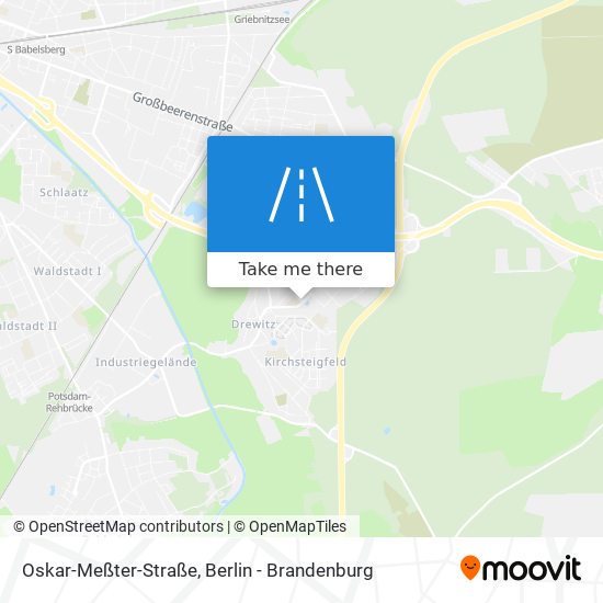 Oskar-Meßter-Straße map