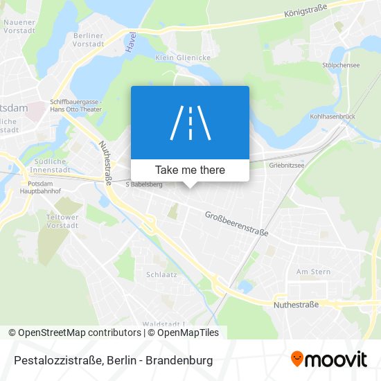 Карта Pestalozzistraße