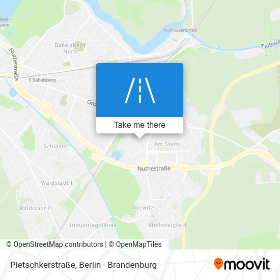 Карта Pietschkerstraße