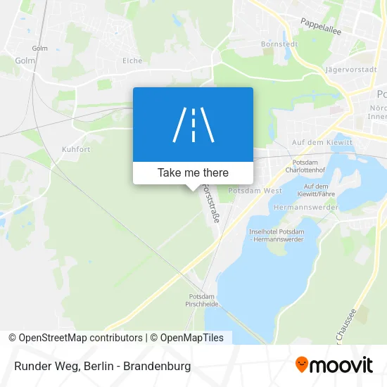 Карта Runder Weg