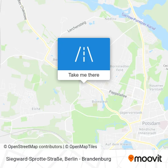 Siegward-Sprotte-Straße map