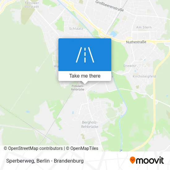 Карта Sperberweg