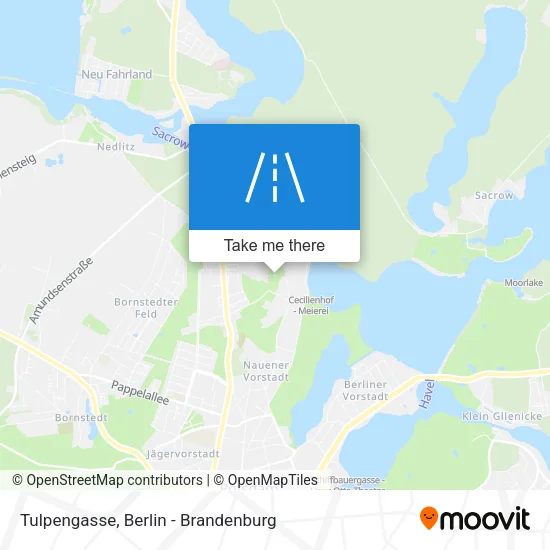 Карта Tulpengasse