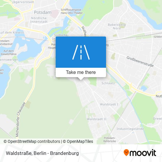 Waldstraße map