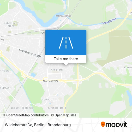 Wildeberstraße map
