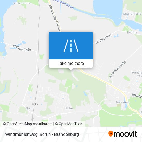 Windmühlenweg map