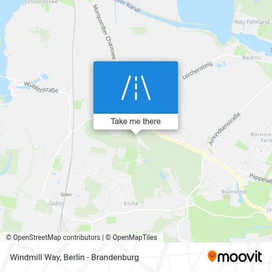 Windmühlenweg map