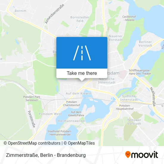 Карта Zimmerstraße