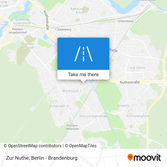Карта Zur Nuthe