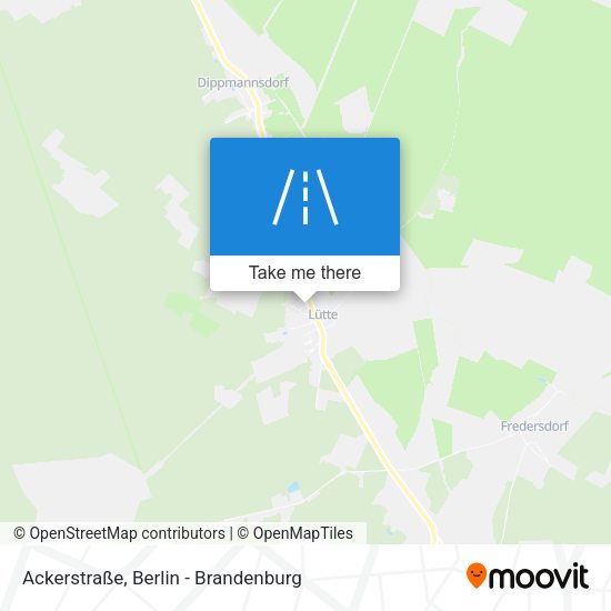 Ackerstraße map