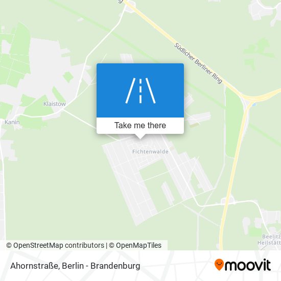 Ahornstraße map