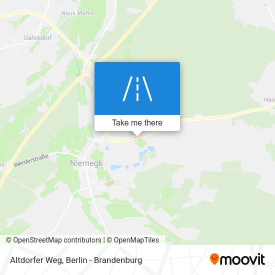 Altdorfer Weg map