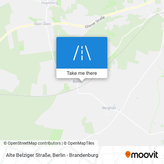 Alte Belziger Straße map