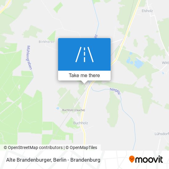 Alte Brandenburger map