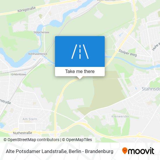 Alte Potsdamer Landstraße map