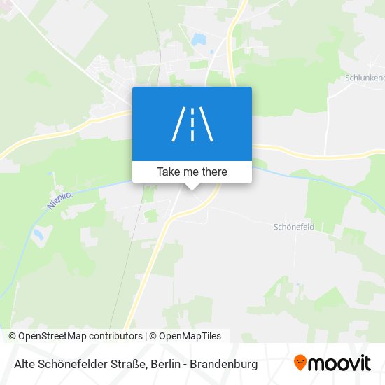 Alte Schönefelder Straße map