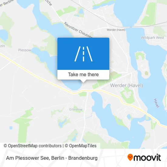 Am Plessower See map