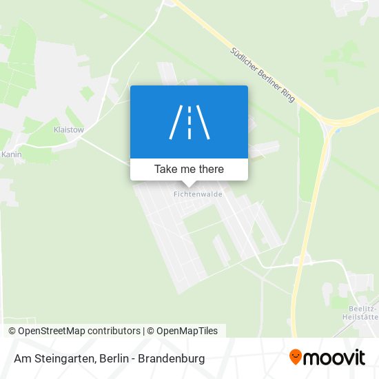 Am Steingarten map