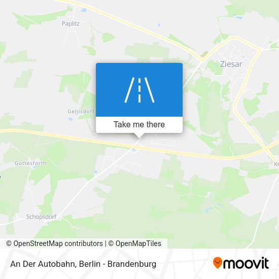 An Der Autobahn map
