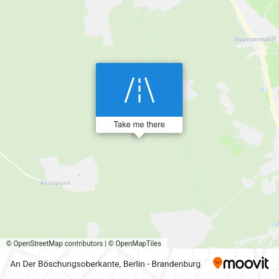 An Der Böschungsoberkante map