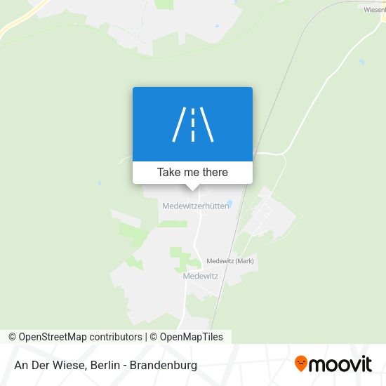An Der Wiese map