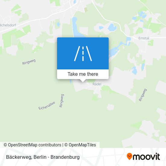 Bäckerweg map