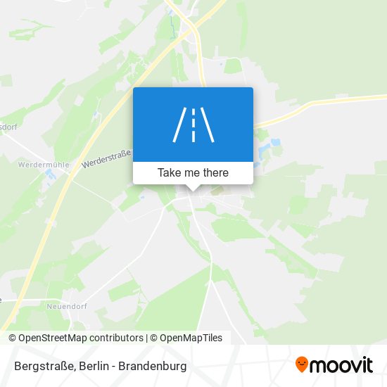 Bergstraße map