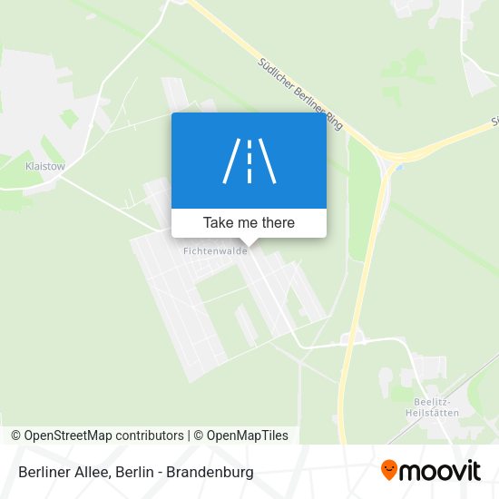Berliner Allee map