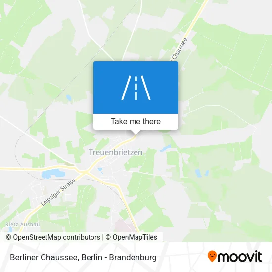 Карта Berliner Chaussee
