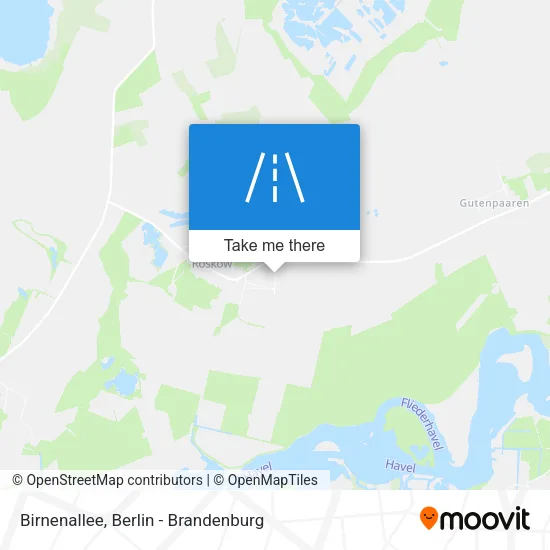 Карта Birnenallee