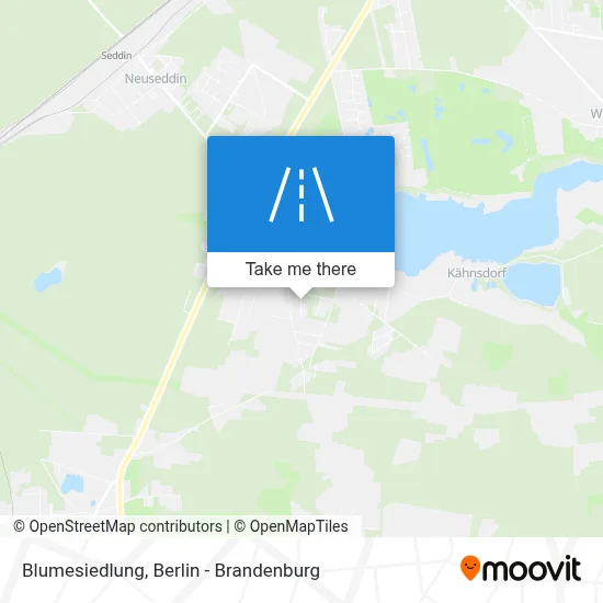 Blumesiedlung map