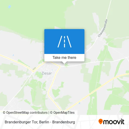 Карта Brandenburger Tor