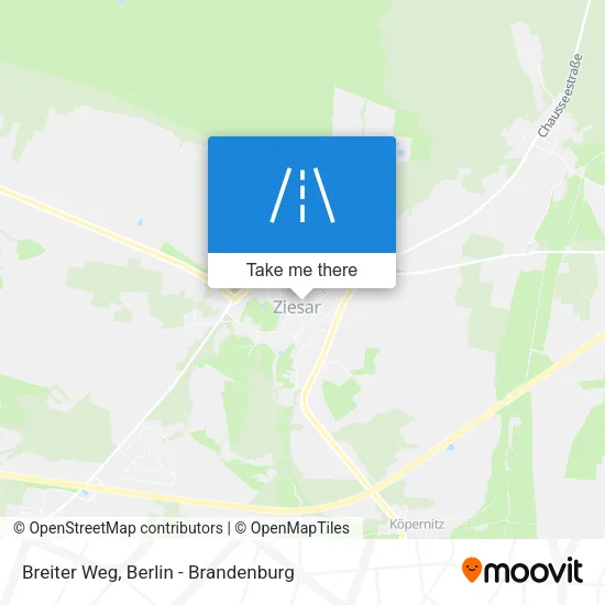 Карта Breiter Weg