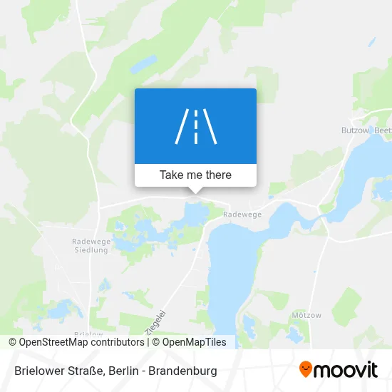 Brielower Straße map
