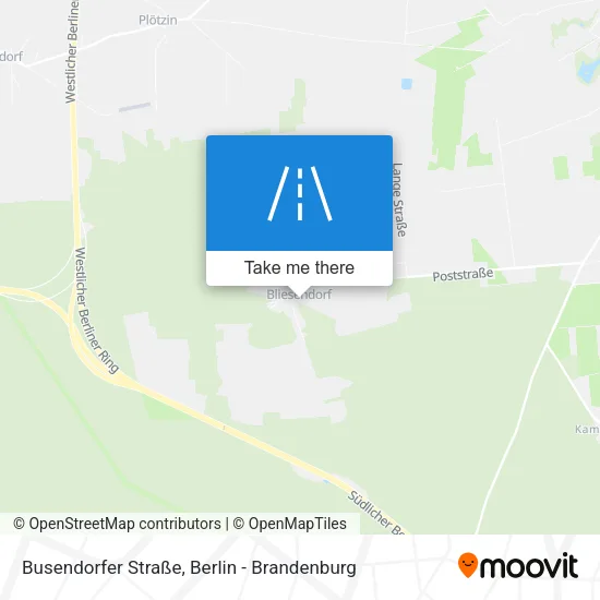 Карта Busendorfer Straße
