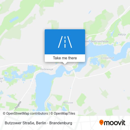 Butzower Straße map