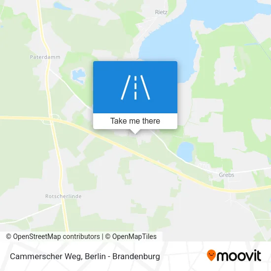 Карта Cammerscher Weg