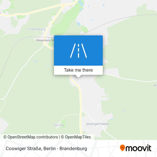 Coswiger Straße map