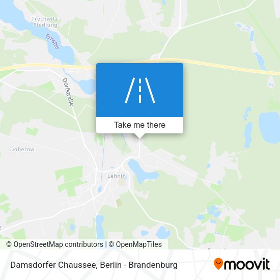 Damsdorfer Chaussee map