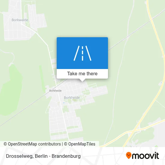 Drosselweg map