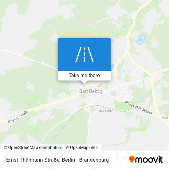 Карта Ernst-Thälmann-Straße
