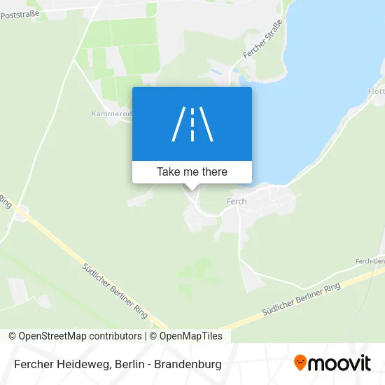 Карта Fercher Heideweg