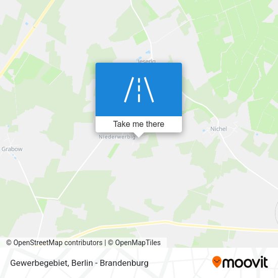 Gewerbegebiet map