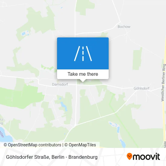 Карта Göhlsdorfer Straße