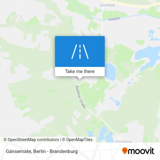 Gänsemate map